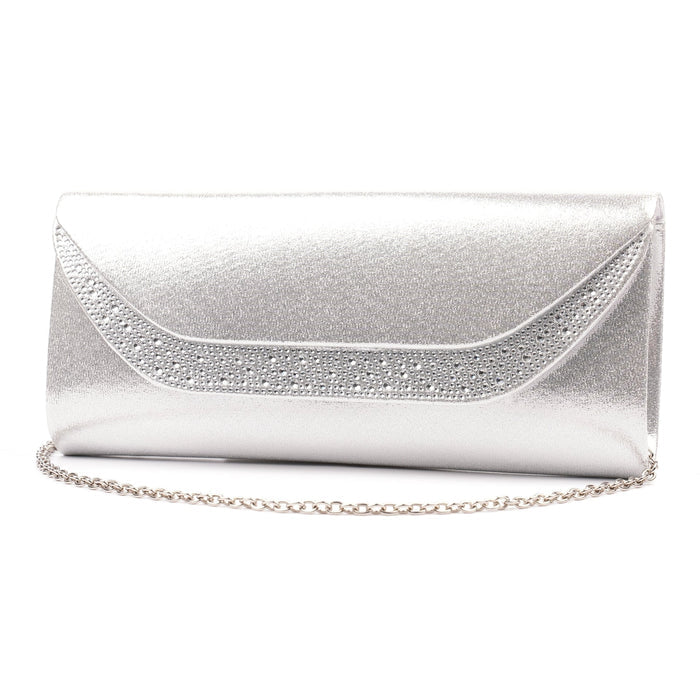 Nancy Silver Handbag