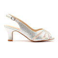 Nancy Silver Wide Fit Shoe