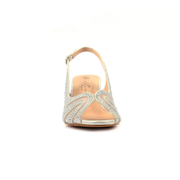 Nancy Silver Wide Fit Shoe