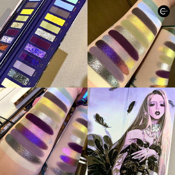 Narimi 12-Color Eyeshadow Palette – #16 Pearl (Pre-order) detail