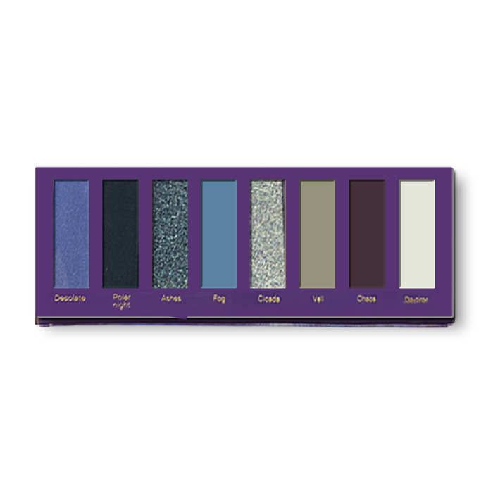 Narimi "Back to the 90s" Eyeshadow Palette - #06 Ashes (Gray) detail