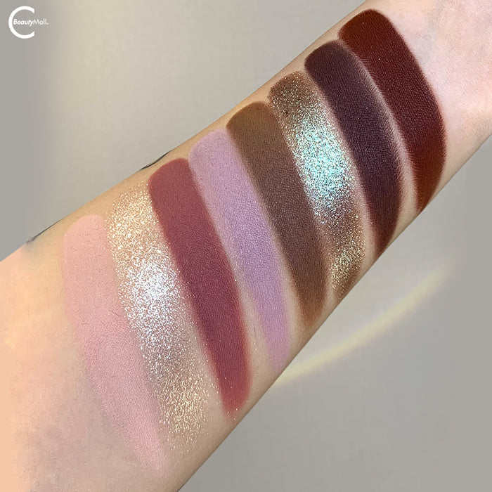 Narimi "Back to the 90s" Eyeshadow Palette - #07 Amber (Light brown) detail