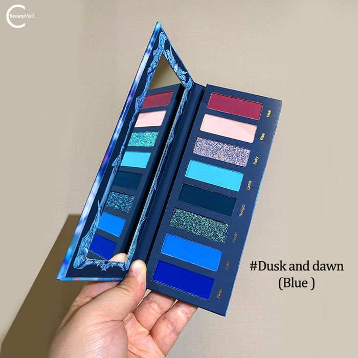 Narimi "Back to the 90s" Eyeshadow Palette - #08 Dusk and dawn (Blue) detail