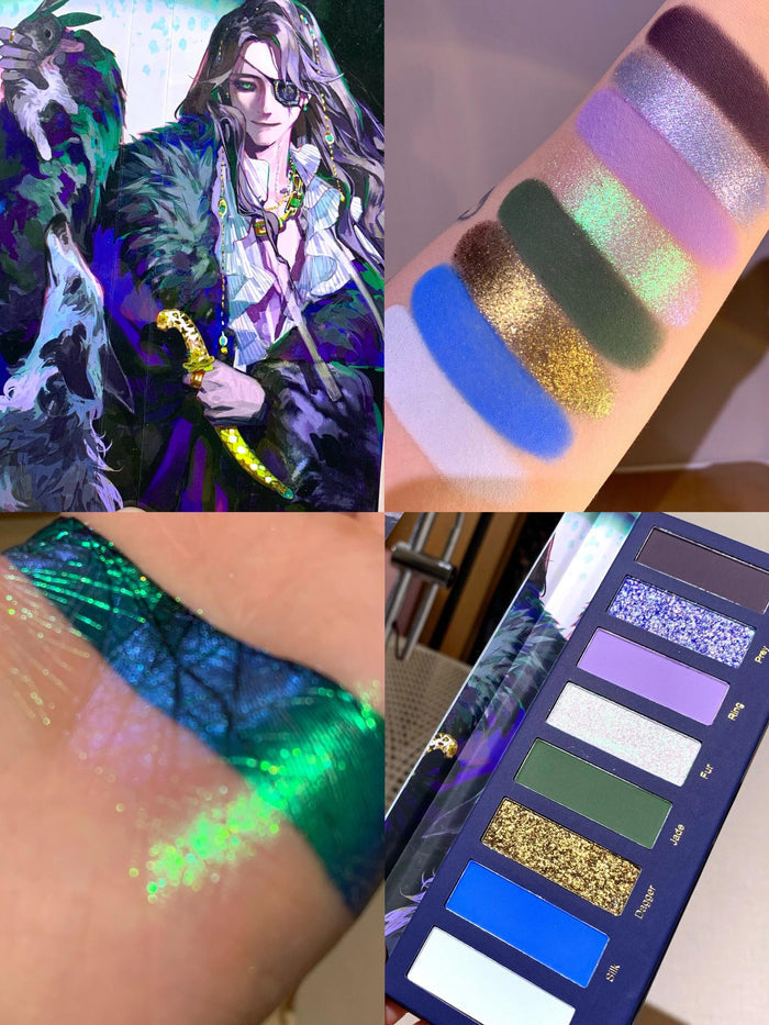 Narimi "Back to the 90s" Eyeshadow Palette - #10 One-Eyed Earl (Deep Emerald) detail