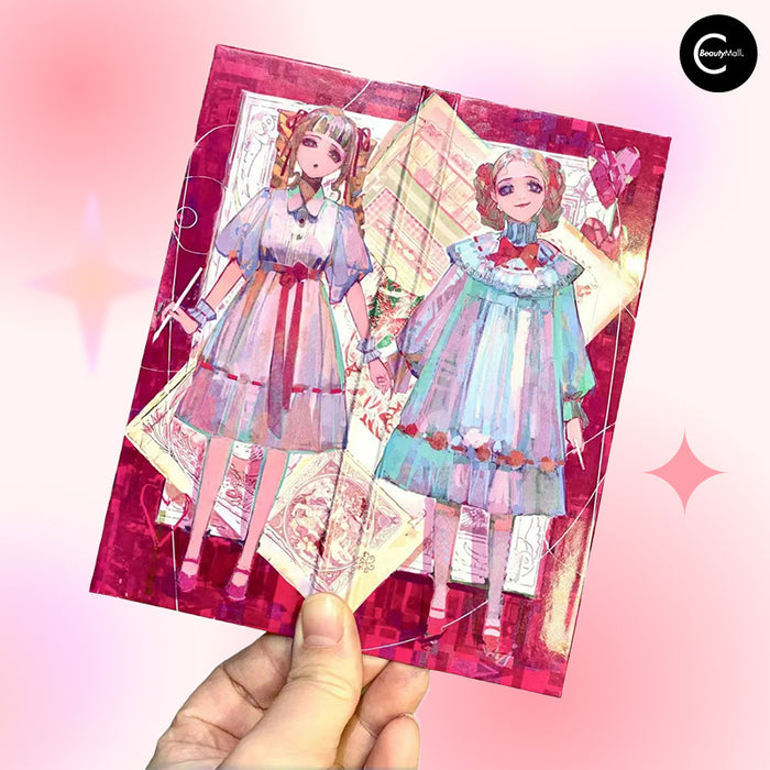 Narimi "Back to the 90s" Eyeshadow Palette - #12 Love Story (Pink) detail