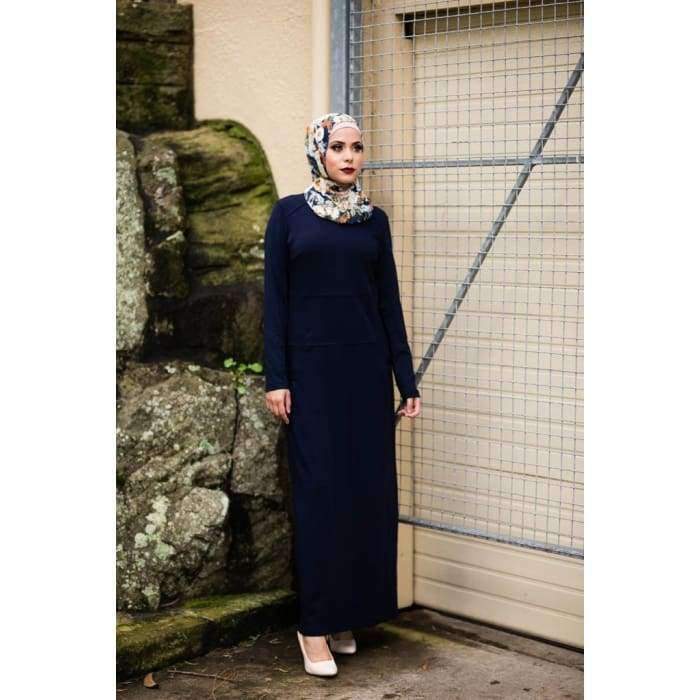 Navy Pocket Dress - Divinity Collection