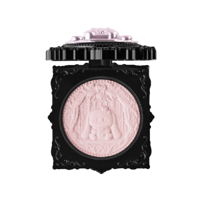NEIYOU Mood Bunny Blush & Setting Powder compact with pink pressed powder and an open lid