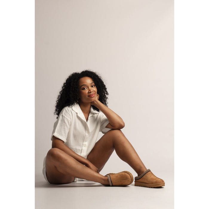 Nepal Tan Slipper