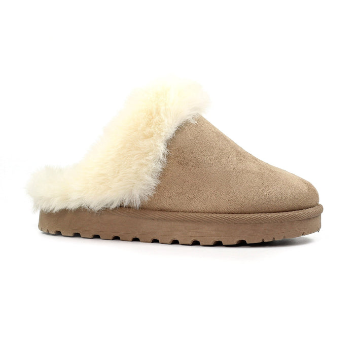 Nevis Mink Slipper