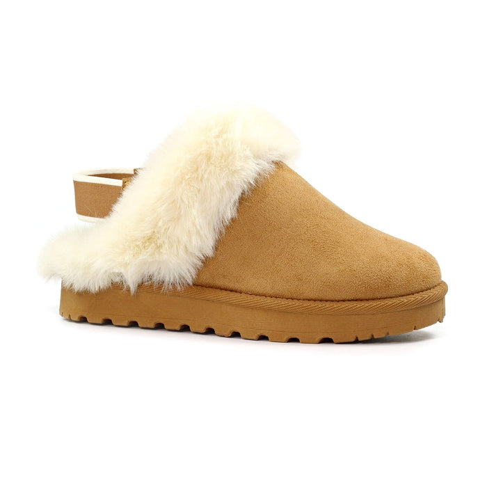 Nevis Tan Slipper