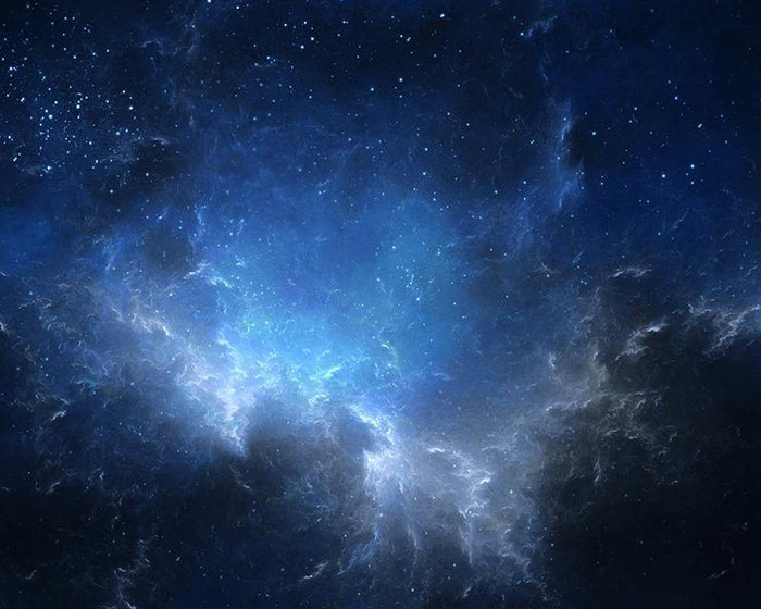 Night Sky with Nebula Wall Mural-Wall Mural-Eazywallz