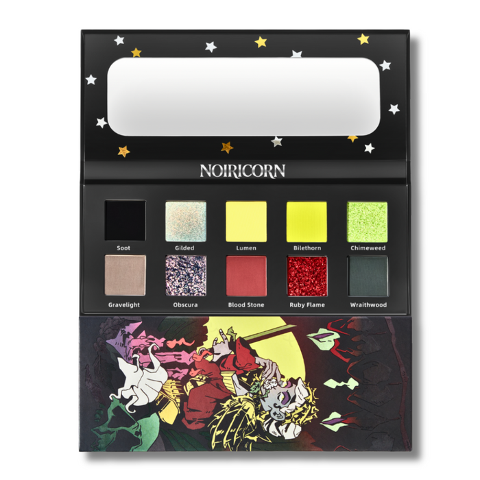 NOIRICORN x @ghoul.in.japan BLIGHTMOON eyeshadow palette in BLIGHTMOON
