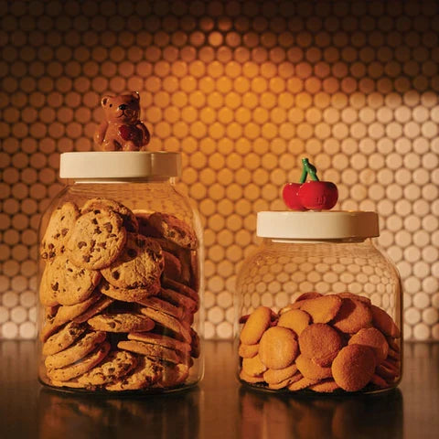 nora fleming pinstripe canister -super duper