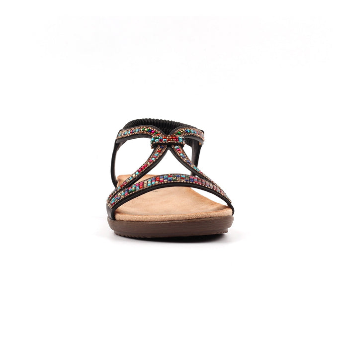 Novi Black Sandal