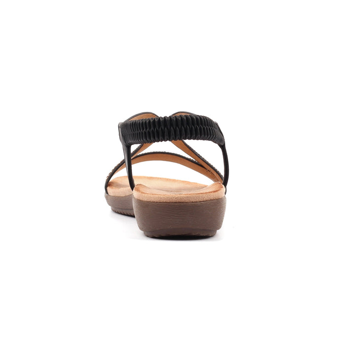 Novi Black Sandal