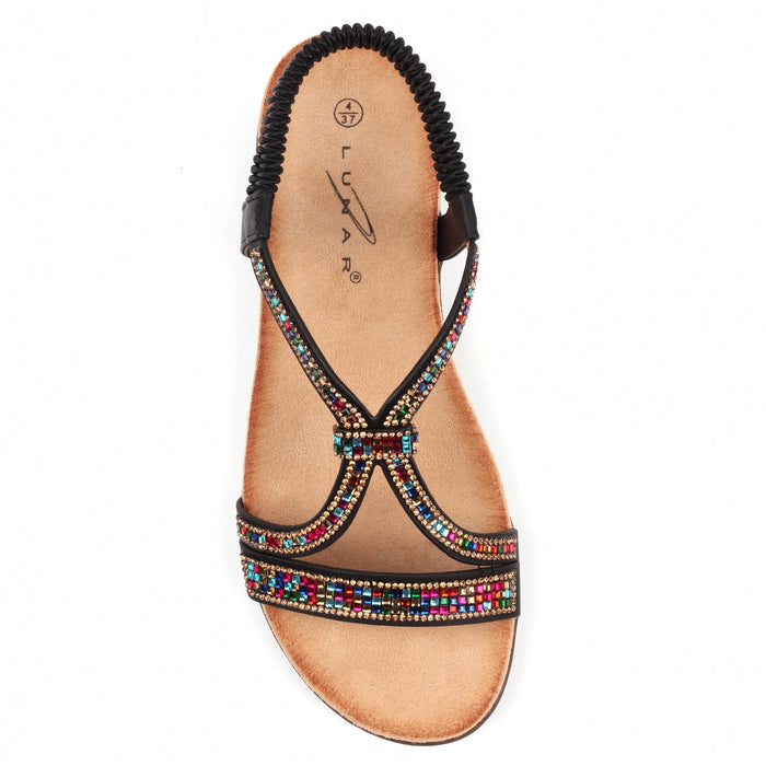 Novi Black Sandal