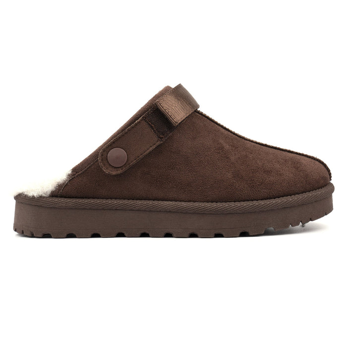 Odessa Dark Brown Slipper