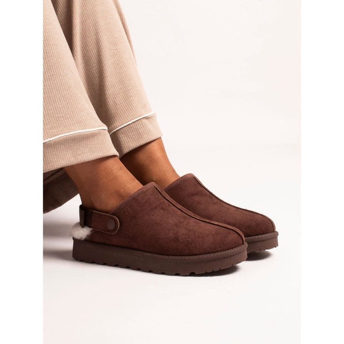Odessa Dark Brown Slipper