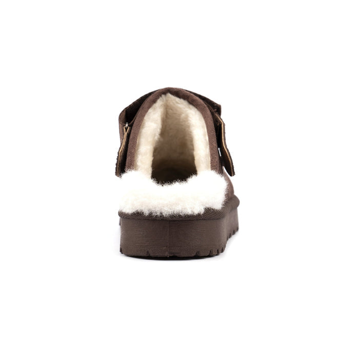 Odessa Dark Brown Slipper