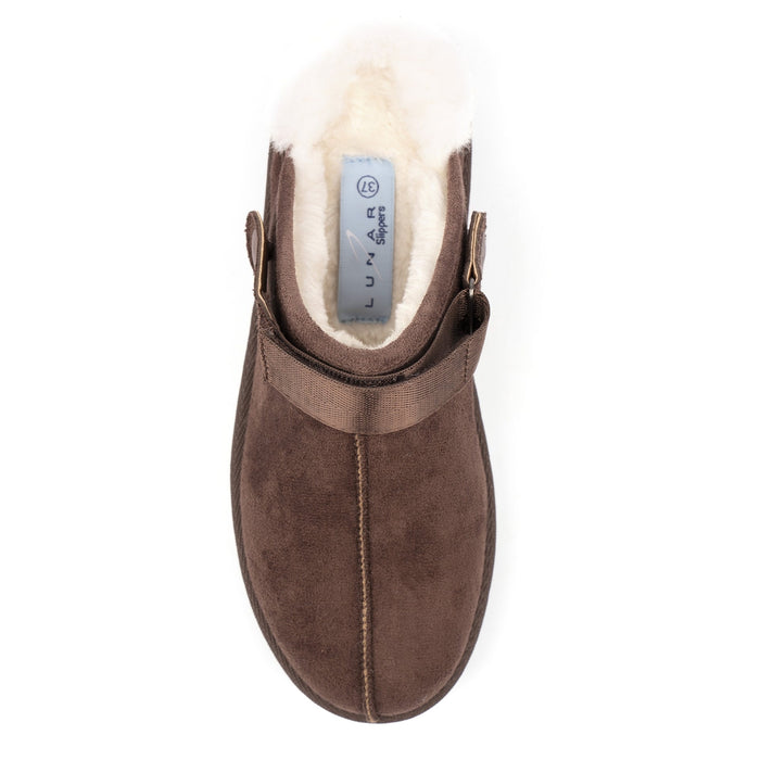 Odessa Dark Brown Slipper