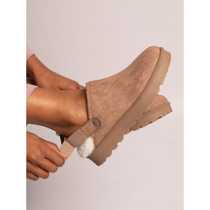 Odessa Mink Slipper