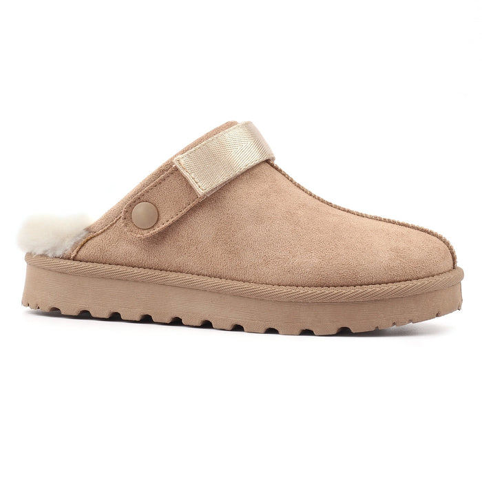 Odessa Mink Slipper