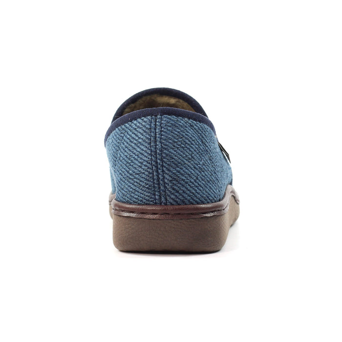 Oliver Navy Slipper