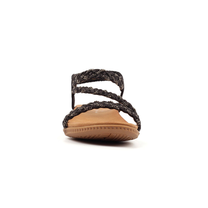 Olivia Black Sandal