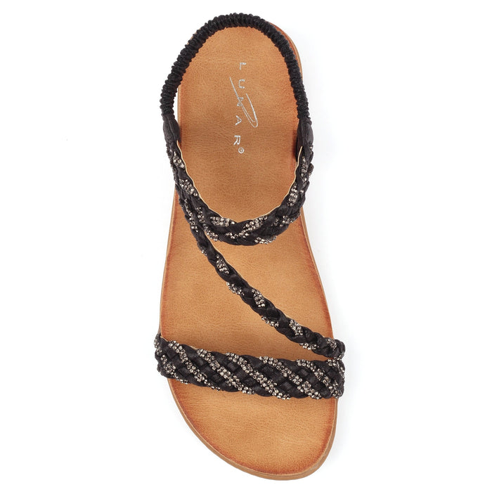 Olivia Black Sandal