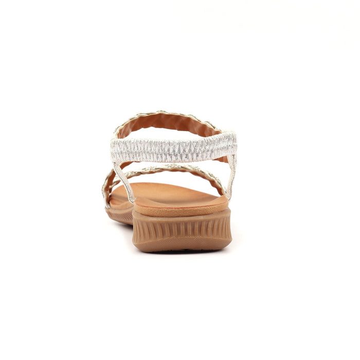 Olivia Silver Sandal