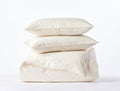 ORGANIC CRINKLED PERCALE DUVET SET | BEDDING
