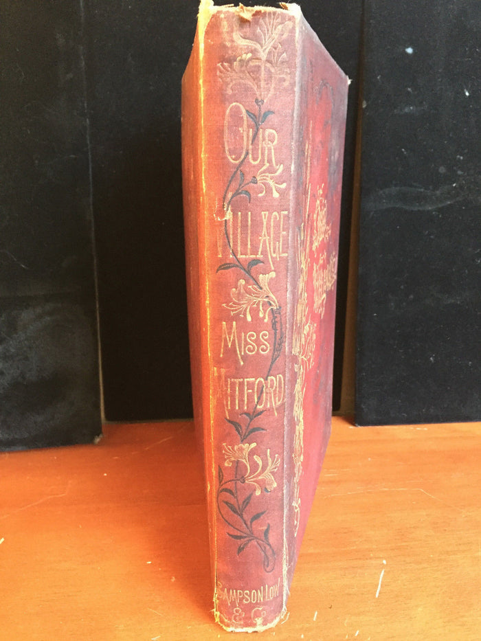 OUR VILLAGE by MARY R. MITFORD, 1st / 1st 1879 with 150 RARE Woodblock Prints