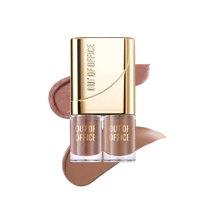 OUT OF OFFICE Matte Liquid Eyeshadow Duo