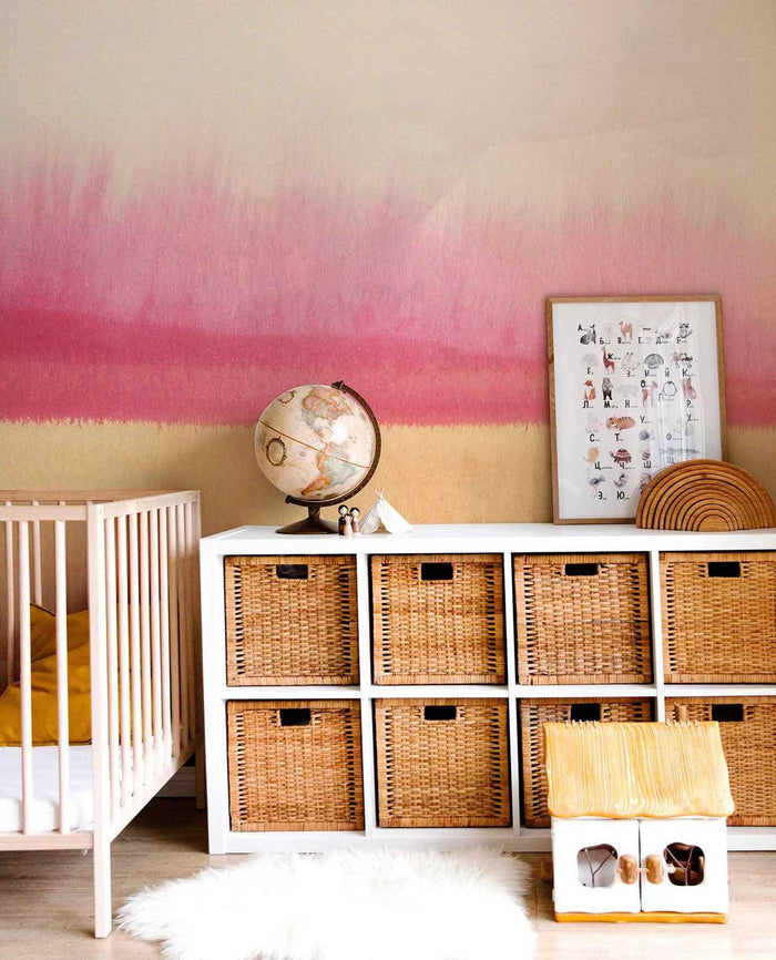 Outback Color Block Wallpaper Mural-Wall Mural-Eazywallz
