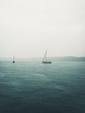 Overcast Sailing Wall Mural-Wall Mural-Eazywallz