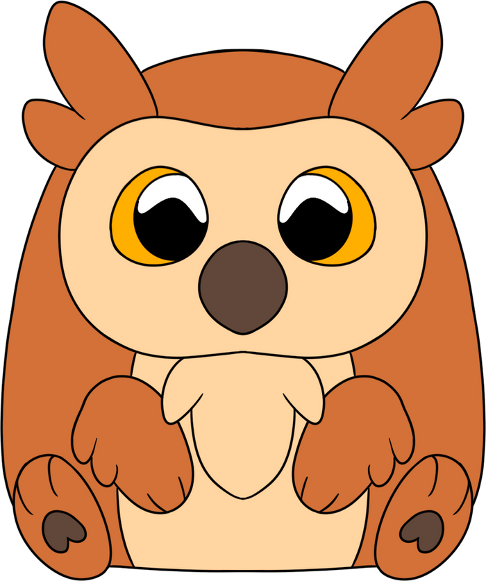 Owlbear Keychain Plush (5in)