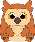 Owlbear Keychain Plush (5in)