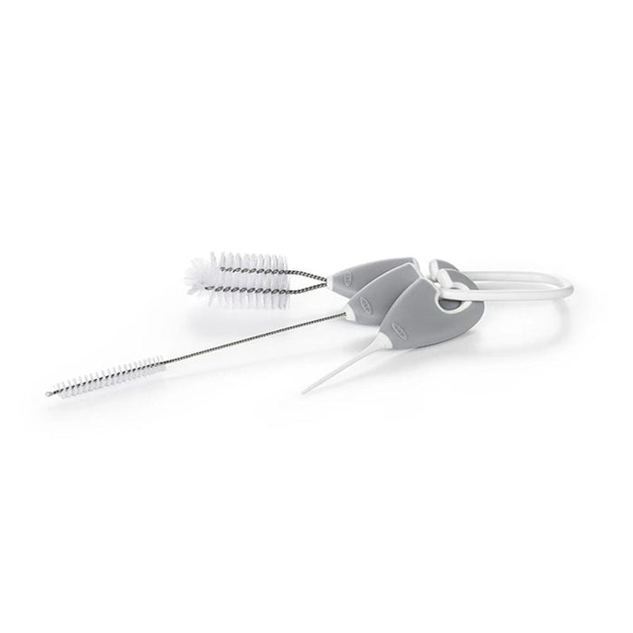 OXO TOT Cleaning Set for Straw And Sippy Cup-Feeding Bottles-OXO Tot-Gray-ANB Baby Store