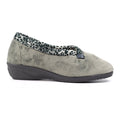 Paloma Grey Leopard Trim Slipper