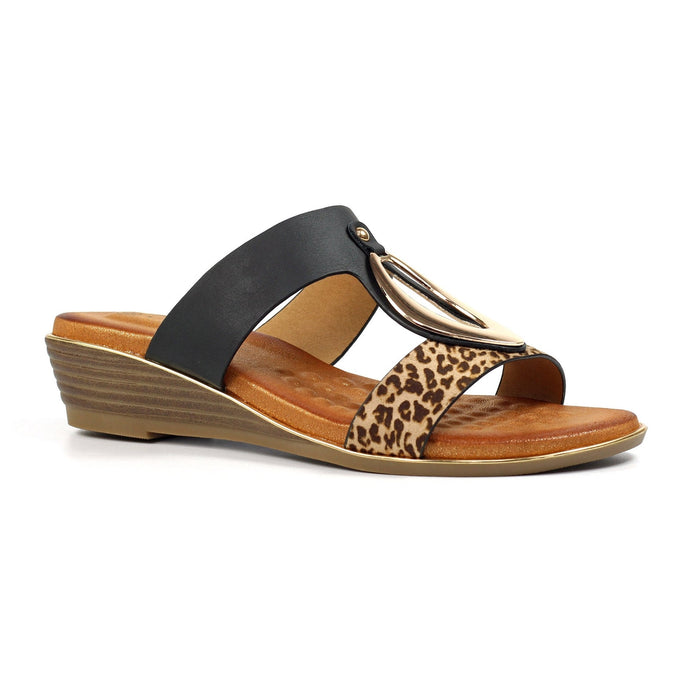 Paradise Black Sandal
