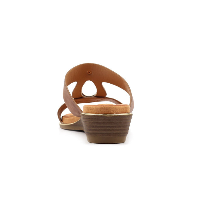 Paradise Brown Sandal