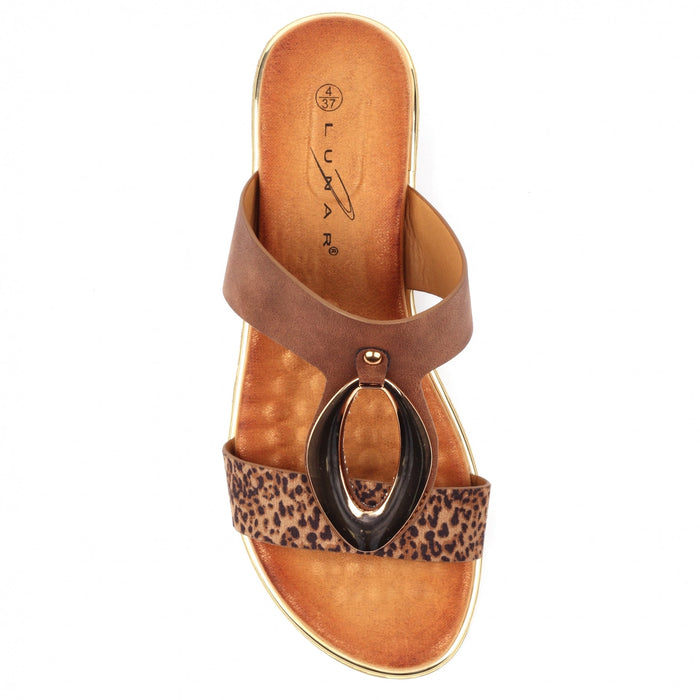 Paradise Brown Sandal
