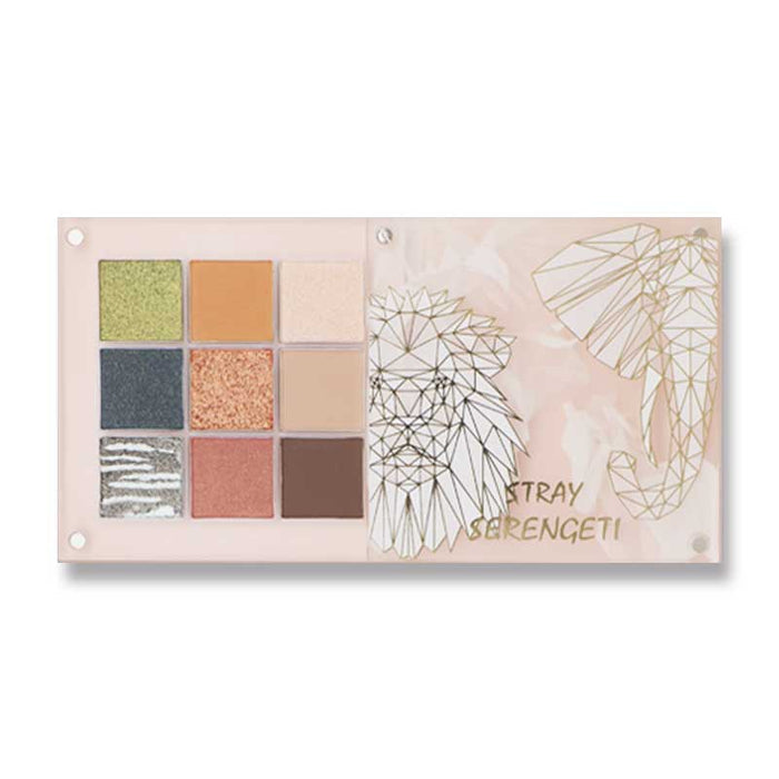 PARPER LAB Serengeti Endangered Species Eyeshadow Palette style #01