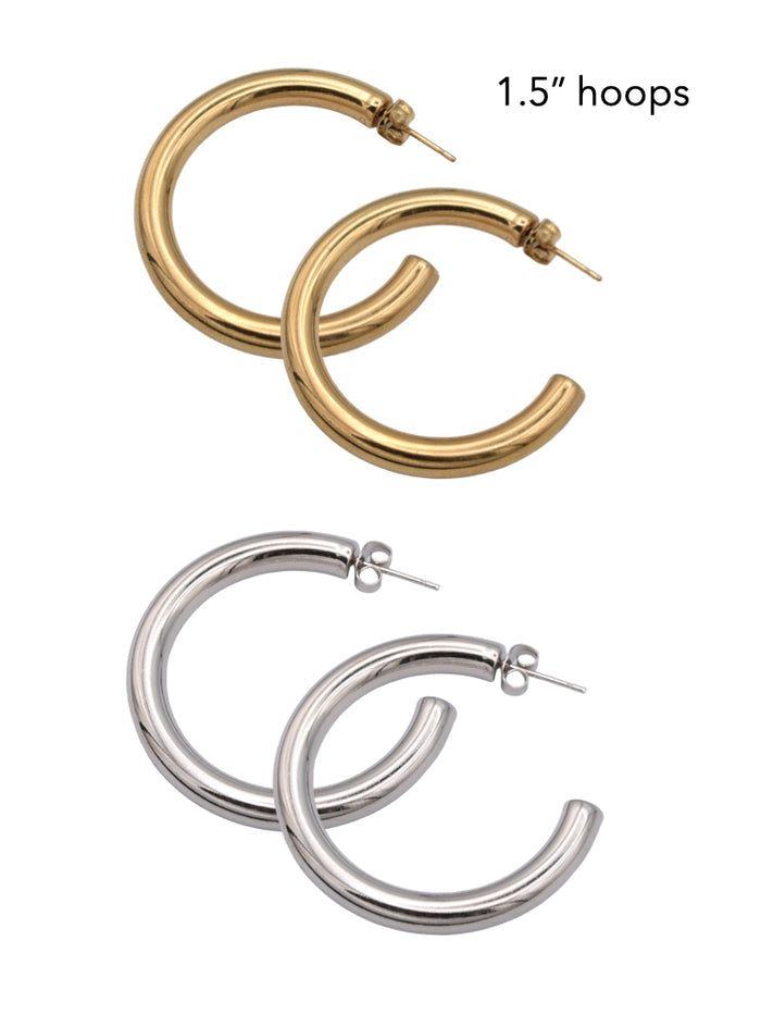 PARTY GIRL Hoop Earrings