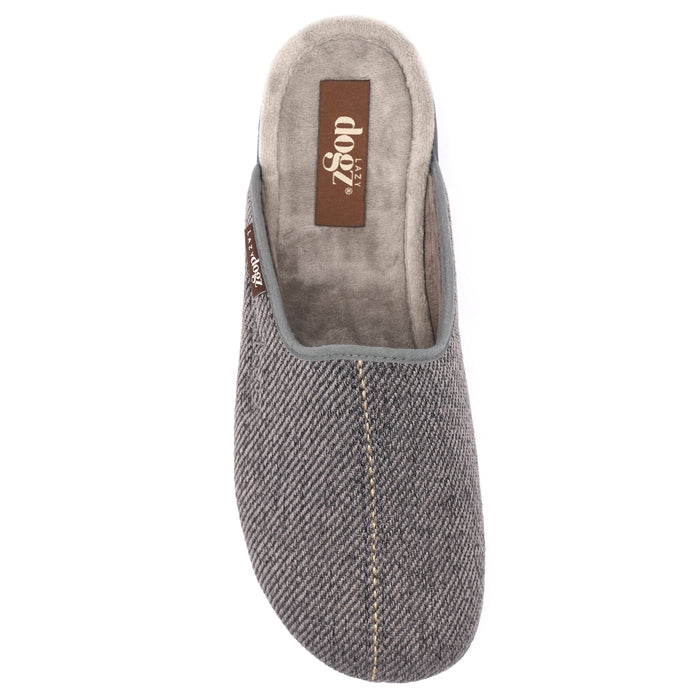 Paul Grey Mule Slipper