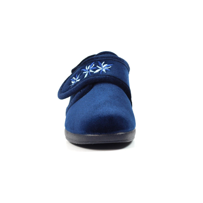 Paula II Navy Slipper