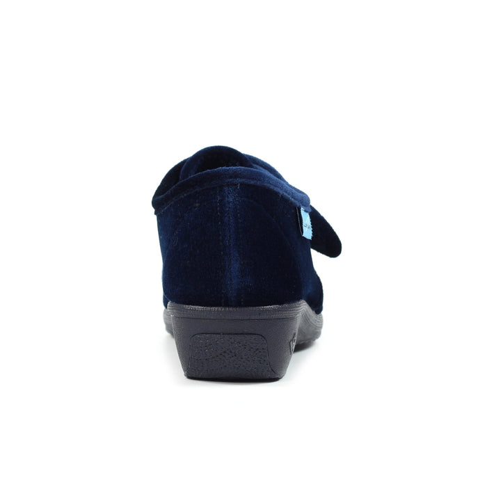 Paula II Navy Slipper