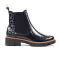 Peace Navy Ankle Boot