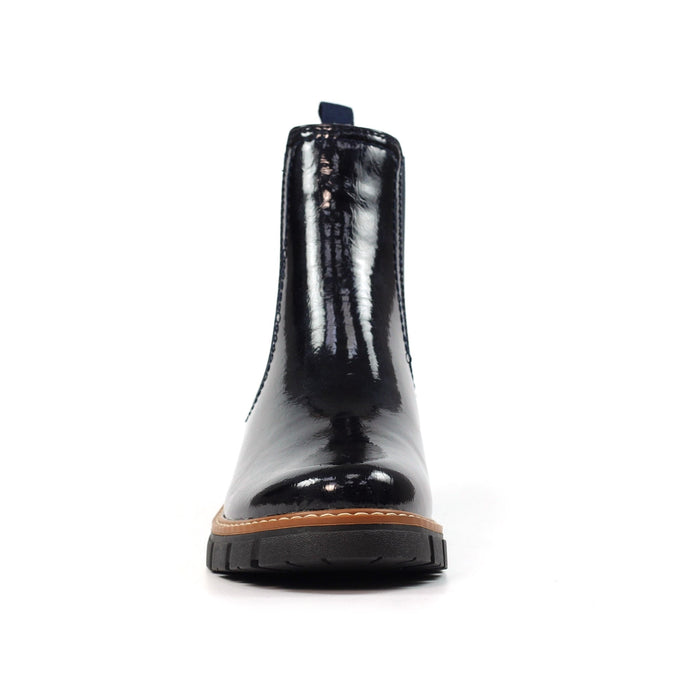 Peace Navy Ankle Boot