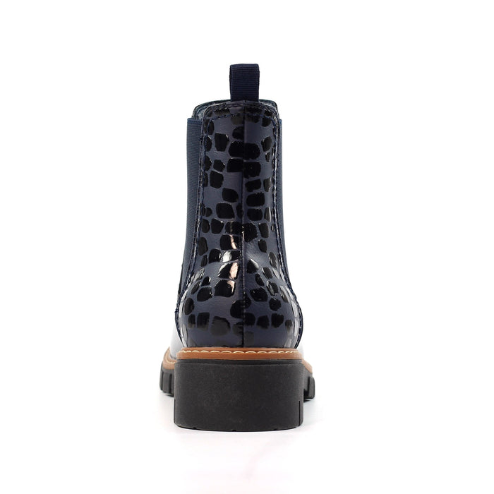 Peace Navy Ankle Boot